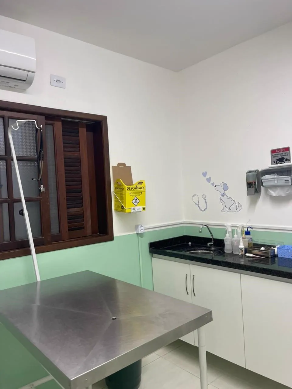 Consultório veterinário da Todah Pets